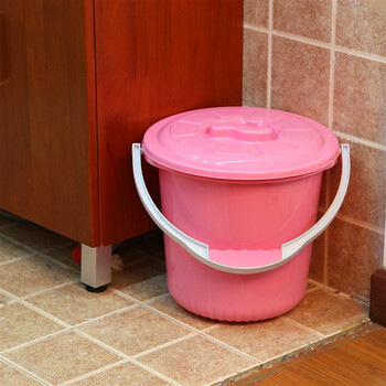 艾莱雅（ailaiya）塑料水桶（粉色） 15L T1246
