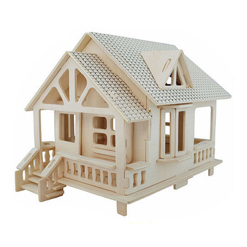 tumika3d玩具拼装积木立体6岁以上儿童玩具拼图积木鳄鱼木质模型图图片