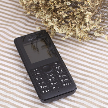 诺基亚(NOKIA) 106 (RM-1121) 黑色 移动联通2G手机