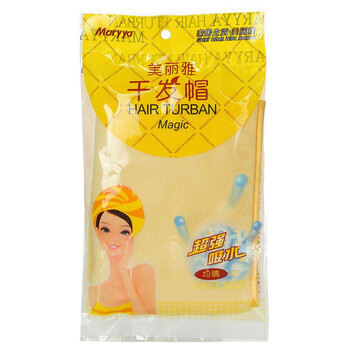美丽雅 细纤维干发帽 快干帽干发巾护发巾 HC017887