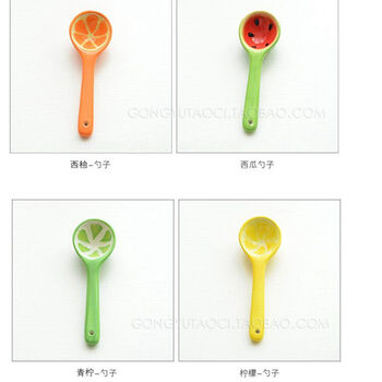 可爱创意大号水果西瓜碗陶瓷碗面碗饭碗汤碗6.5寸 餐具日韩式包邮 水果碟8寸4个套装