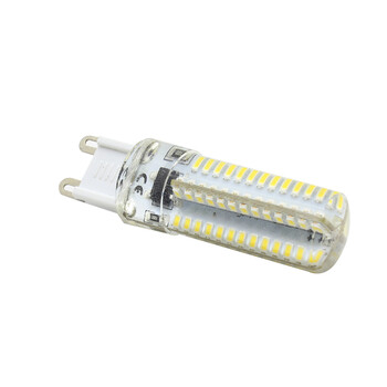 G9 G5.3 G6.35灯珠LED 220V伏  插脚360度发光灯泡水晶灯节能灯4W 220V G9 104芯片(6W)/一只 暖白3000K