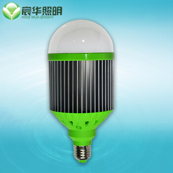 宸华照明led大功率球泡灯18W21W24W厂房车间超市照明灯泡e27螺口 LED灯 18W 白光