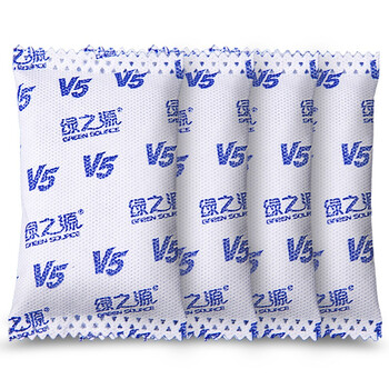 绿之源 V5除甲醛车家两用活性炭2000g 新房室内装修除味碳包去甲醛 家居除味剂
