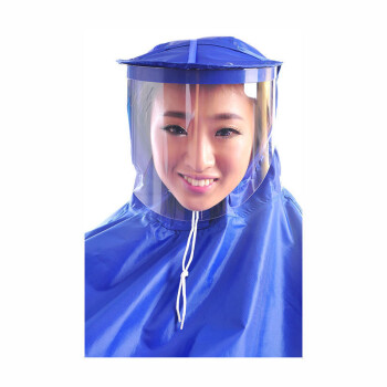 雨翔新型头盔式面罩式雨披雨衣单人双人电瓶车电动车摩托车自行车雨披雨衣 礼袋装 单人加大紫色