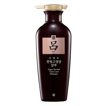 吕(Ryo)臻参焕活御时生机洗发水400ml 黑吕洗发水