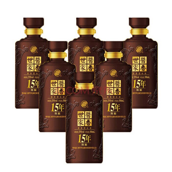 中国茅台镇酱香世家 15年陈酿单支 酱香型白酒 53度 500ml
