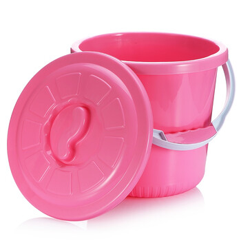 艾莱雅（ailaiya）塑料水桶（粉色） 15L T1246