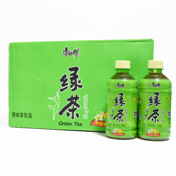 康师傅7月产免运费绿茶330ml12瓶调味茶饮品饮料迷你小瓶装