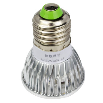
                                        倍靓照明 LED射灯灯杯E27螺口 220V 4W QS46-6AB 正白                
