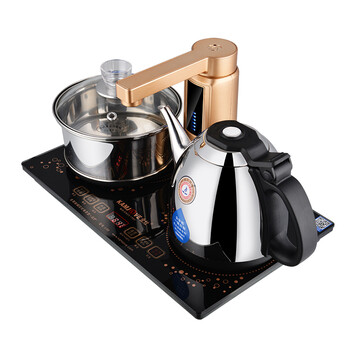 
                                        金灶茶具 磁控智能全自动加水上水抽水电热水壶电茶壶烧水壶 三合一 V8                