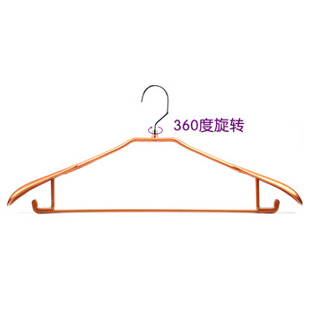 九月红旋转扁钩衣架 浸塑宽肩无痕大衣架衣挂 浸塑防滑衣撑晾晒衣柜衣架子 JD1105 宁静绿色 10支