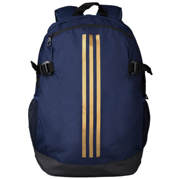 阿迪达斯 Adidas BP POWER 情侣款双肩包 运动背包 休闲书包 CF4622藏青蓝