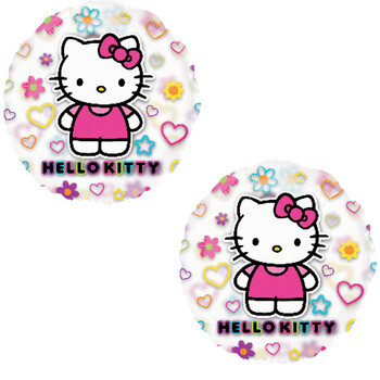 孩派HighParty生日用品/生/26寸Hello Kitty圆形铝箔气球/1个
