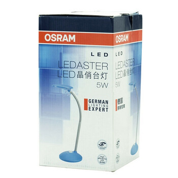 欧司朗（OSRAM）LED晶俏台灯 护眼工作学习高端节能台灯 5W 蓝色