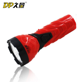 DP 久量 LED-9048A 充电式LED手电筒 单灯 2档 400毫安 红色
