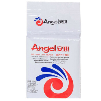 【京东超市】安琪(Angel)高活性干酵母白色装500g