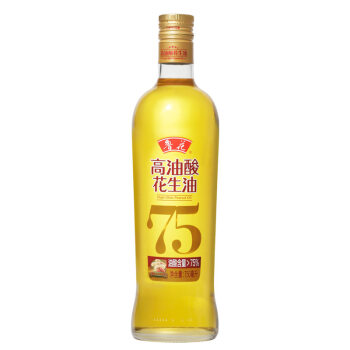 鲁花 食用油 高油酸花生油750ml 油酸含量大于75%