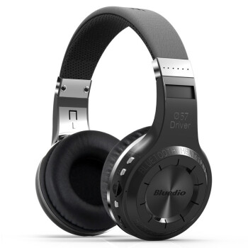 蓝弦 H+涡轮升级版 立体声HiFi音乐蓝牙耳机 通用型 头戴式 黑色