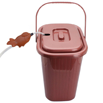 
                                                                                唐易 14L塑料茶渣桶 加厚型茶水桶茶桶                