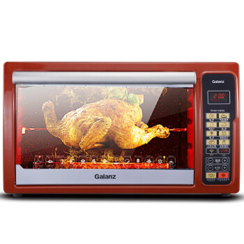 格兰仕（Galanz）烤箱家用多功能30升/L 智能电脑版APP 上下独立控温带转叉热风 iK2(JD)