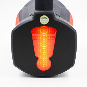 DP 久量 LED-7055 LED强光工矿探照灯/手电筒 带警示灯 10W 7000毫安