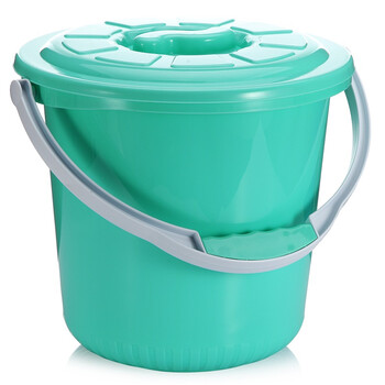 艾莱雅（ailaiya）塑料水桶（绿色） 15L T1246