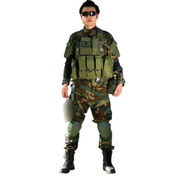 无贼(WZJP) 美军丛林迷彩服男特种兵全套装备
