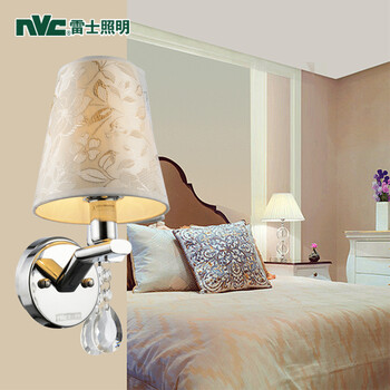 雷士照明NVC 客厅餐厅壁灯卧室壁灯 时尚床头灯 EUB9013 送E14灯头3瓦黄光光源