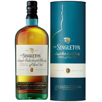 【京东超市】苏格登（Singleton）12年苏格兰北高地单一麦芽威士忌 700ml
