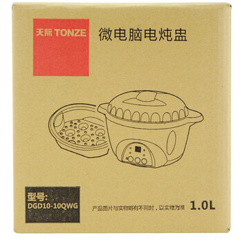 
                                        
                                        天际(TONZE)电炖锅隔水炖 煮粥煲汤BB粥DGD10-10QWG 1L                