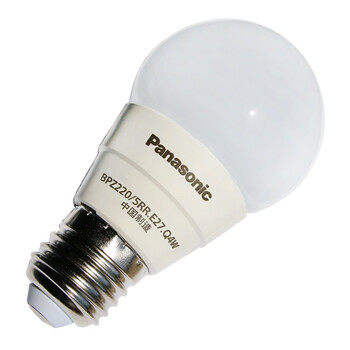 松下（Panasonic）BPZ2205RRE27Q4W LED球泡灯 E27大口 5W白光