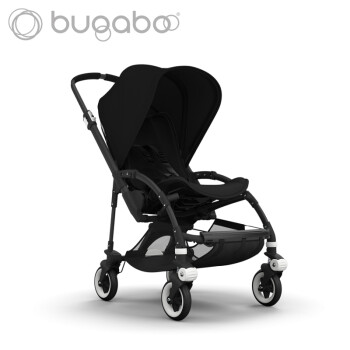 【全球购】Bugaboo Bee3都市型婴儿推车 轻巧灵活 德国原装直邮 黑色 白色架