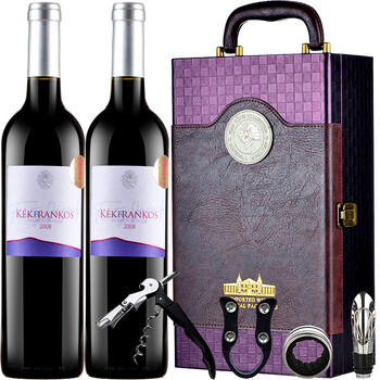 原瓶进口红酒匈牙利红葡萄酒 蓝色妖姬干红葡