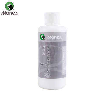 马利(Marie's)丙烯调和液100ml 瓶装丙烯绘画媒介稀释剂 墙绘颜料增加粘度耐晒度调和剂 G742 速写 马克笔绘画