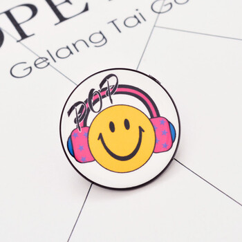 我心饰我缀好彩色笑脸表情胸章多表情徽章儿童卡通可爱表情胸牌胸针