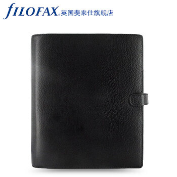 英国Filofax Finsbury A4 A5 A6商务万用手册手帐笔记本记事本 黑色A5