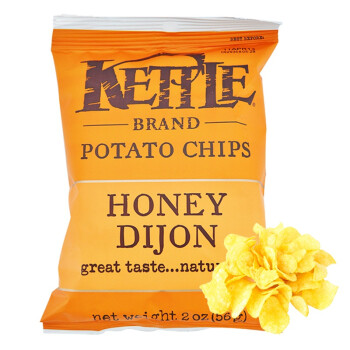 美国进口 Kettle Brand 可特薯片蜂蜜芥末味56g