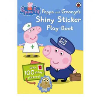 georgepig,george peppa pig: peppa and george"s shiny sticker play book 粉红猪小妹