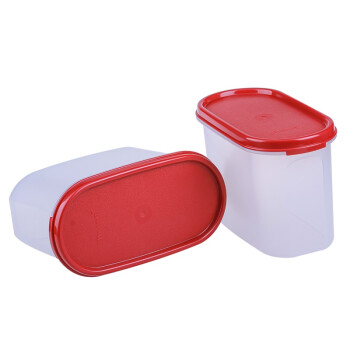 特百惠（Tupperware）MM储藏保鲜盒2件套1.1L*2