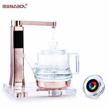 Babol/佰宝 DCH-907水晶玻璃电热水壶自动加水煮水器自动断电套装