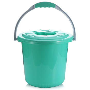 艾莱雅（ailaiya）塑料水桶（绿色） 15L T1246