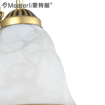 蒙特丽 玄关走廊过道壁灯9055A-B 欧式复古仿云石灯具(B)
