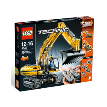 乐高 LEGO 8043 科技系列 电动挖掘机 2010旗舰 绝版