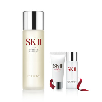 SK-II PITERA"神仙水"晶透修护肌肤套装（护肤精华露230ml）（面部精华液 补水保湿 紧致修复 ）