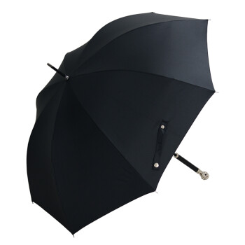 
                                        衡利高尔夫雨伞 金属骷髅头伞直杆小黑伞小时代同款雨伞 金属直柄骷髅头黑伞                