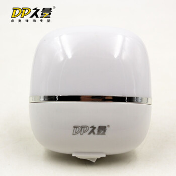 
                                        DP 久量 LED-430 节能LED小夜灯 带开关 小石头图案 白色                
