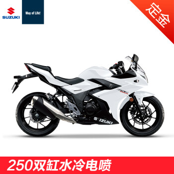[定金]豪爵铃木gsx250r 双缸水冷电喷250cc超跑摩托车