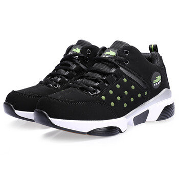 成年男子前系带低帮篮球鞋 减震耐磨男士户外