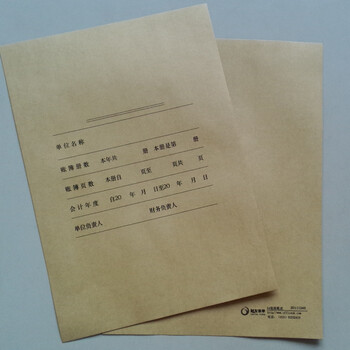 财友a4大小会计账簿装订封面 z011124s 竖向(25套/包)图片